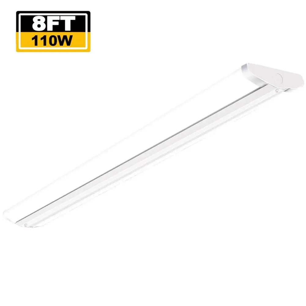 Us 78 99 21 Off 110w Commercial Lighting Led Ultra Slim Garage Lighting Fixture Led 8ft Ceiling Light Led Flush Mount Light For Supermarket Shop In