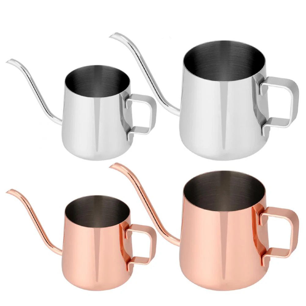 

250ml/350ml Stainless Steel Drip Espresso Coffee Dripper Pot Long Gooseneck Spout Pour Over Kettle Cup Tea Tool For Cafetera