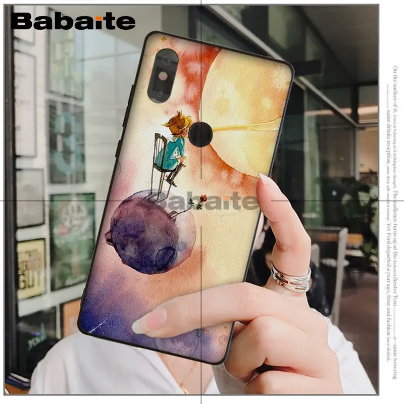 Babaite The Little Prince Colorful Phone Accessories Case for Xiaomi Mi 6 Note3 8 8SE Redmi 5 5Plus Note4 4X Note5 Cellphones Babaite The Little Prince Colorful Phone Accessories Case for Xiaomi Mi 6 Note3 8 8SE Redmi 5 5Plus Note4 4X Note5 Cellphones