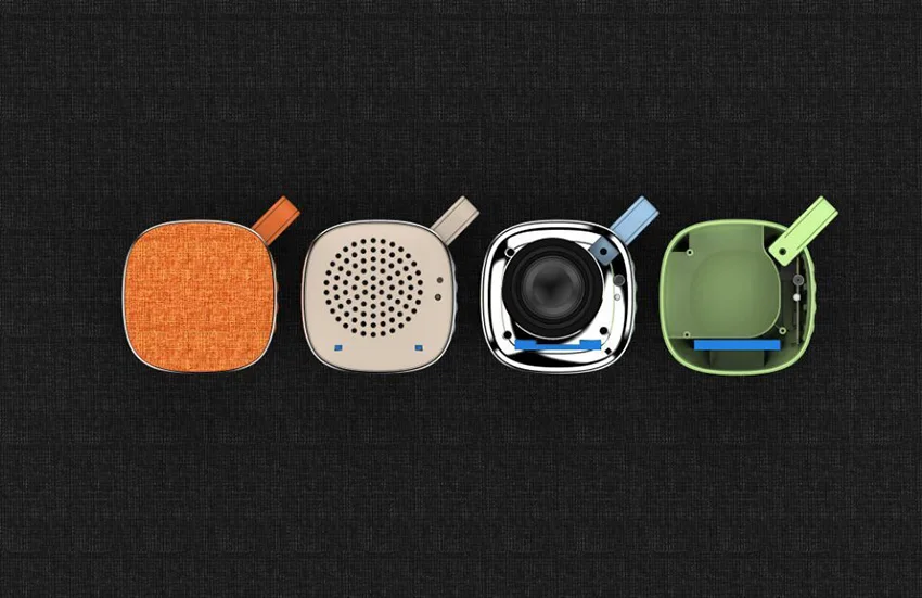 Aimitek X25 Mini Bluetooth Speaker Wireless Portable Fabric Speaker-26