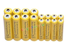 8x AA 3000 mAh + 8x AAA 1800 mAh 1,2 V NiMH желтый аккумуляторная батарея 2A 3A