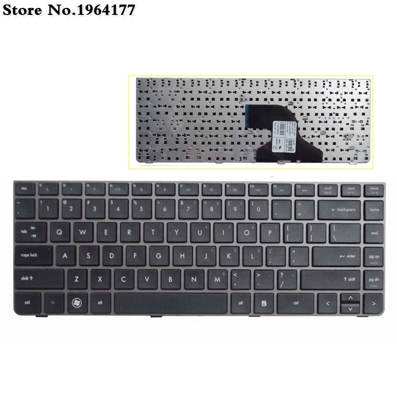 

New US laptop Keyboard For HP Probook 4330 4330s 4430s 4431S 4435 4436 4331S 4435S black grey color English VERSION