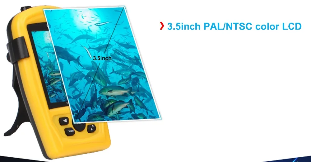 LUCKY Fish Finder FF3308-8 Underwater Camera CMD Sensor 3.5 inch TFT 20M Cable Fishing Finder(3)