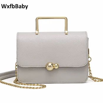 

WxfbBaby brand mini lovely messenger bags High quality Refreshing series clutch Bag .Hot magnetic buckle 3 colors Crossbody Bays
