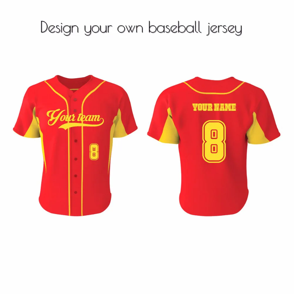 Подлинные Kawasaki брендовые бейсбольные футболки на заказ, мужские и женские фанаты, коллаж, стильные дышащие тренировочные майки для софтбола - Цвет: Red