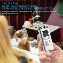 8 ГБ MP3 музыкальный плеер с TFT цветной экран интеллектуальное шумоподавление Lanpice цифровая записывающая ручка рекордеры