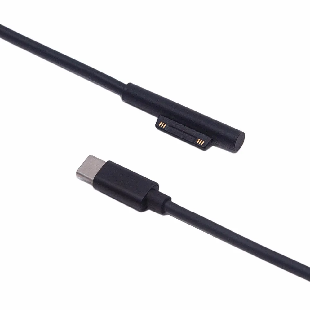 

Surface Connect to USB-C Charging Cable , Requires PD Power Supply,Compatible with For Microsoft Surface Pro 6 Pro 4 Pro 3 Pro 5