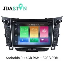 JDASTON 2 DIN Octa Core 4G 32G Android 8 0 Car DVD Player For HYUNDAI i30