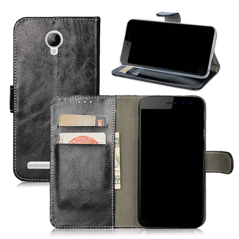 Магнитная сальто кожи сзади Капа для Coque Lenovo Vibe C2 Мощность Чехол кожаный бумажник