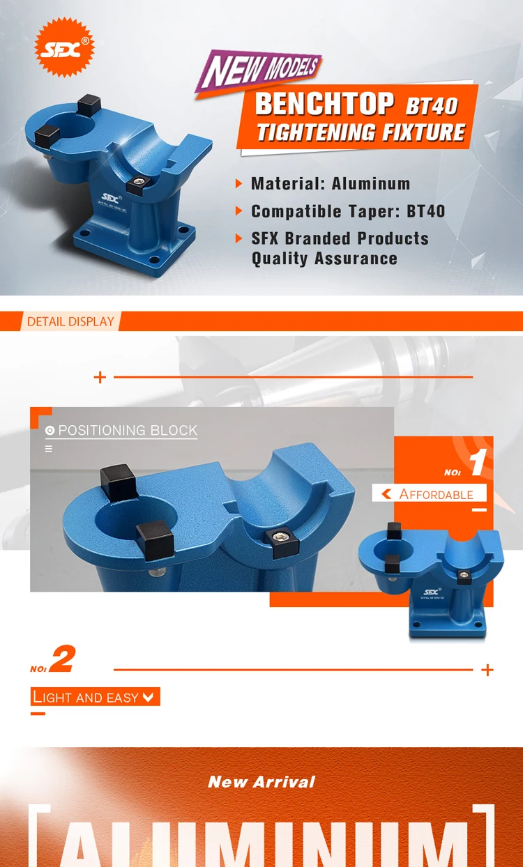 One Piece BT40 Lock Seat Tool For CNC Details about   BT40 Tightening Fixture Benchtop model
