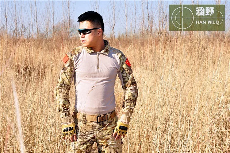 Kryptek mandrake bdu g3 uniforme camisa &