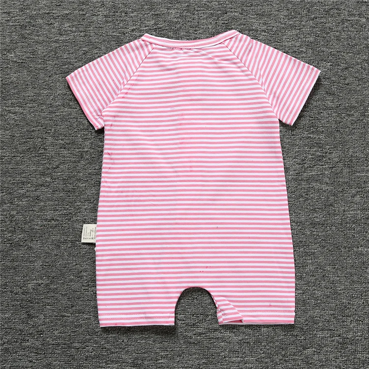 fashion Infant clothing baby romper short sleeve striped one piece suit Jumpsuit newborn baby boy girl clothesBBR105