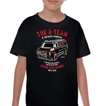 The A-Team Van Kids Funny 80's TV Programme T-Shirt Boys Girls Mr-T New T Shirts Funny Tops Tee free shipping fred van lente brain boy men from g e s t a l t 1 may 2014