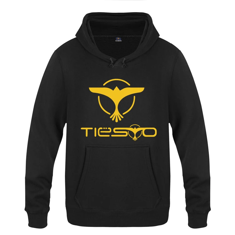 Tiesto диджеев толстовки Для мужчин 2018 с капюшоном (худи) флисовые кофты | Мужская