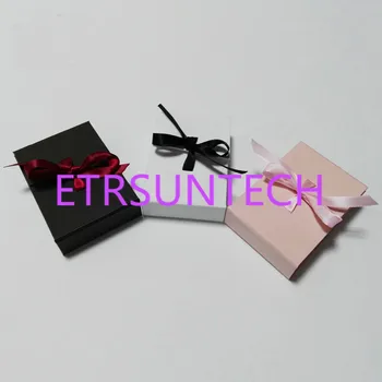 

100pcs Fashion Box For Jewelry Pendant Display Cases Necklace Packaging Boxes Rectangular Box Earrings