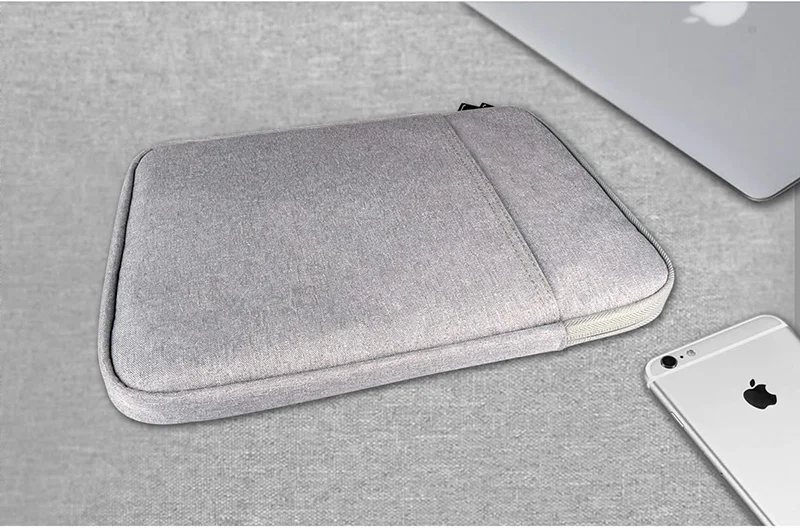 KeFo Zipper Nylon Tablet Cover Case For iPad Mini Universal 7 7.9 inch Tablet ebook bag Inner Soft Fur Light Weight Sleeve Pouch Bag (10)