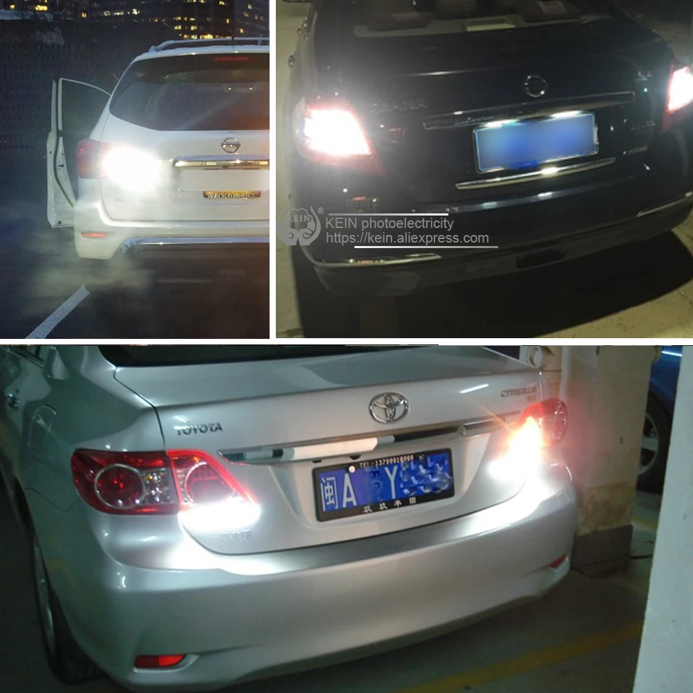 KEIN 2 шт. стробоскопическая вспышка bay15d 1157 led p21/5 Вт 3030 6smd неполярная Автомобильная