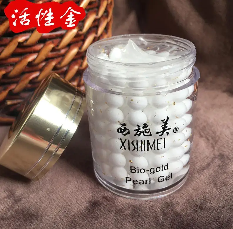 Новый Биогель XISHIMEI с жемчугом под золото дневной крем жемчуг для лица
