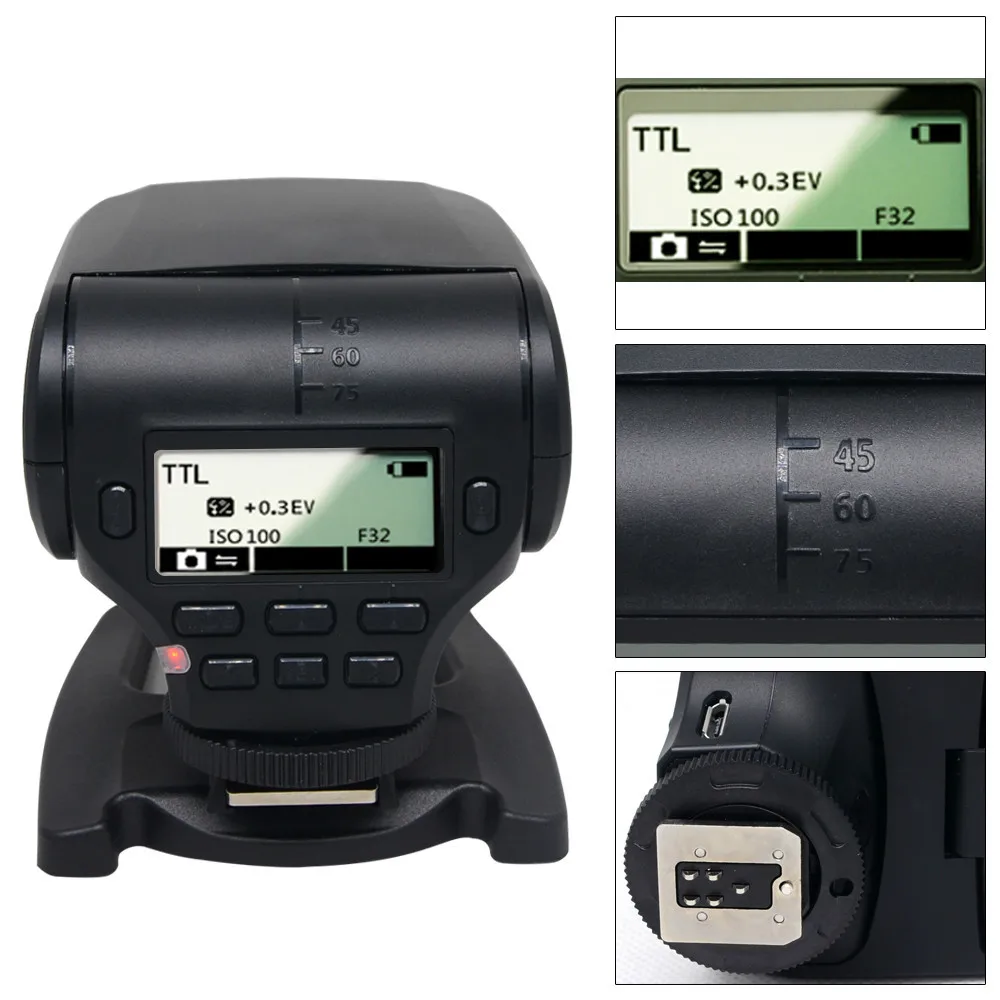 Meike MK 320C TTL Flash HSS Master Small Spry Speedlite для камеры Canon|speedlite for canon|ttl flashflash hss |
