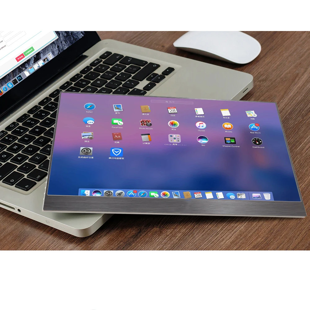 13 3 дюймовый портативный ЖК монитор 3840*2160 USB type C ips HDR дисплей для смартфона