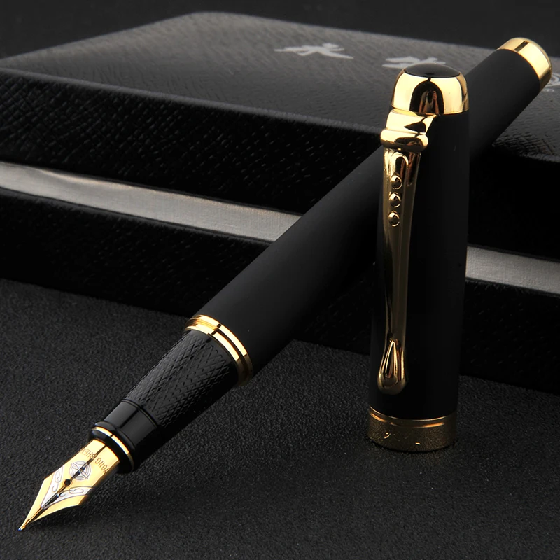 

Luxury Metal Pen Gift Box 0.5mm Multi-color Optional Learning Office Signature Calligraphy Fountain Pen