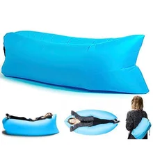 Foldable Lounger Outdoor Inflatable Sofa Adult Lazy Sofa Laybag Air Sleeping Bed For Picnic Beach Mountaineering Sports Outdoor