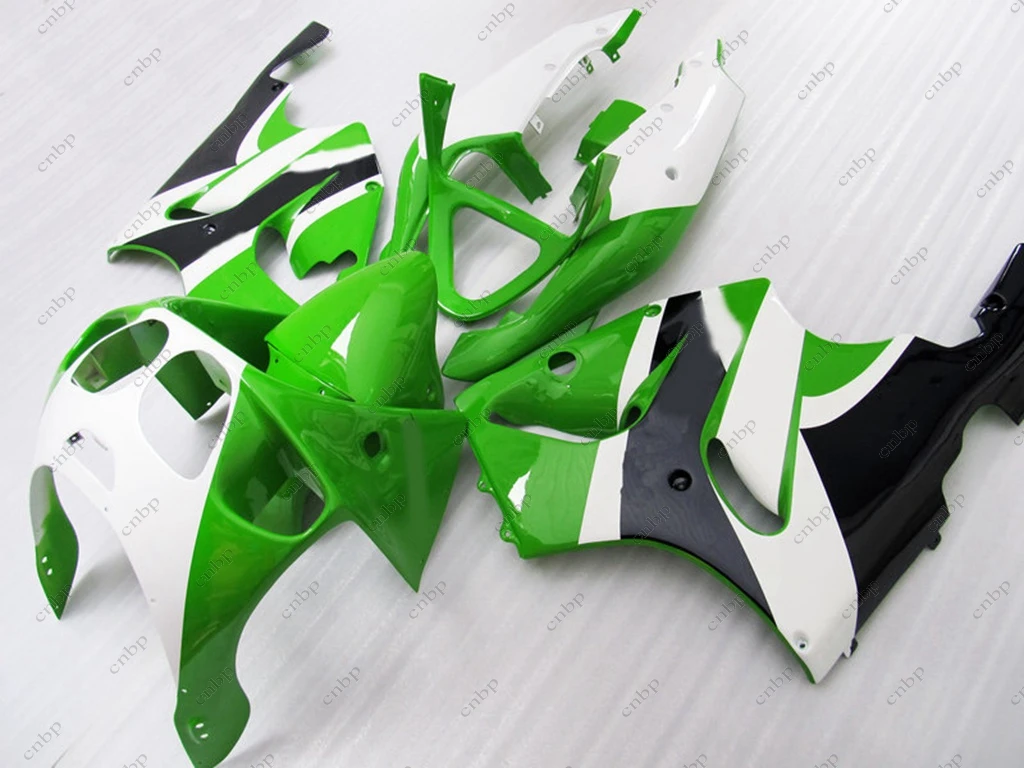 Plastic Fairings for Kawasaki Zx7r 1997 Body Kits for Kawasaki Zx7r 2003 1996 - 2003 Green White Black Fairing Zx7r 2001