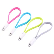 Micro USB Cable Magnet Flat Short Data Charging Cable Cord For Samsung Android Phone Tablet Pc USB Cable Fast Charger Cable