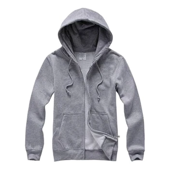 

Hoodies Jackets Men 2019 New Fashion Hoodie Mens Zipper Sweatshirt Male Tracksuit Solid Hip Hop Autumn Thin Coat Cotton Outwear