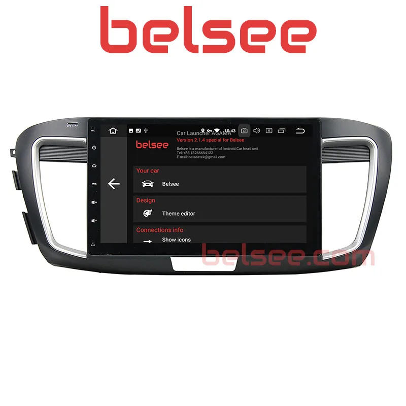 Discount Belsee for Honda Accord 9th 2013-2017 Car Stereo Android 8.0 Radio 8 Core 4GB GPS Head Unit Autoradio Audio Multimedia Player BT 3 Discount Belsee for Honda Accord 9th 2013-2017 Car Stereo Android 8.0 Radio 8 Core 4GB GPS Head Unit Autoradio Audio Multimedia Player BT 3