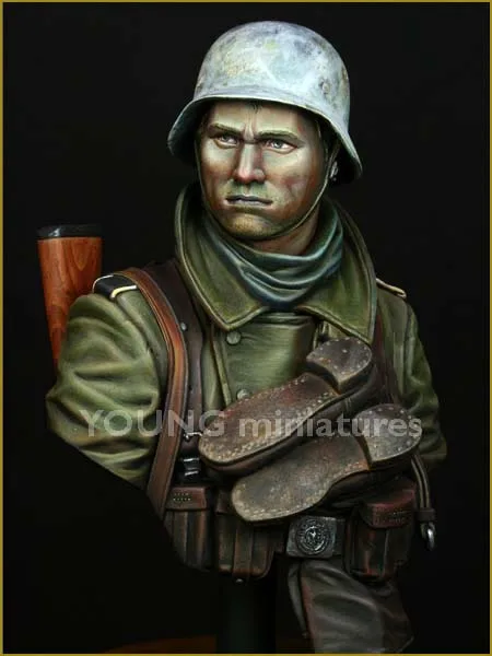 

1/10 Resin Character Bust Infantry Military War Theme X16