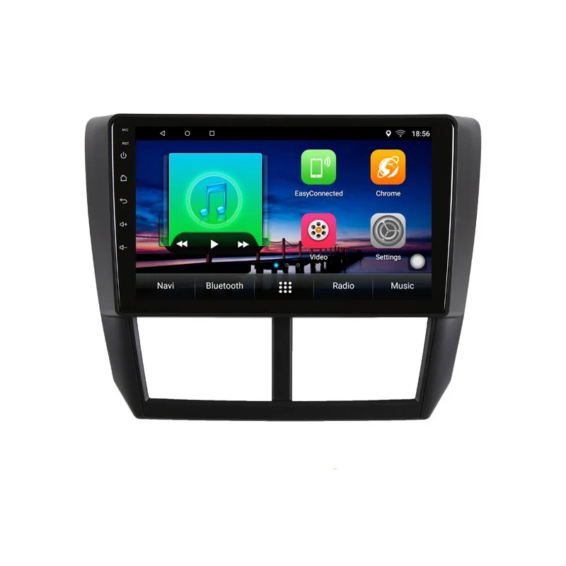 Best 9"2+32GB 2.5D IPS android 8.1 car dvd for Subaru Forester 2008 2009 2010 2011 radio navigation car stereo GPS multimedia player 15