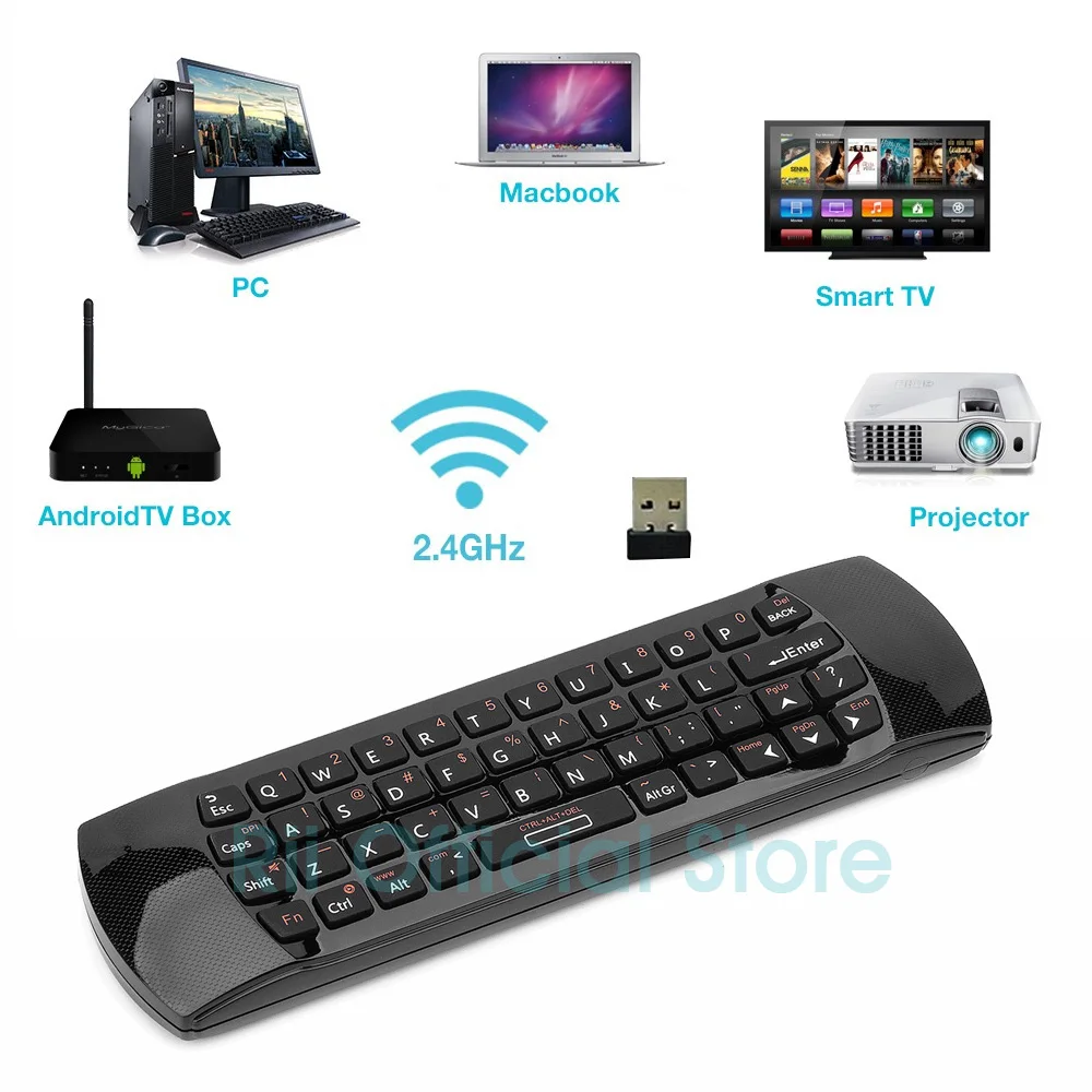 original em rii mini wirless teclado do mouse de ar com ir teclado pc controle remoto para tablet inteligente android caixa de tv