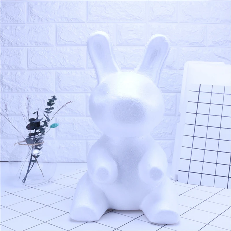 JAROWN Rose Flower Bear Mould DIY Handmade Foam Hug Bear Valentine's Birthday Gift Puppy Heart Shaped Home Wedding Decoration (8)