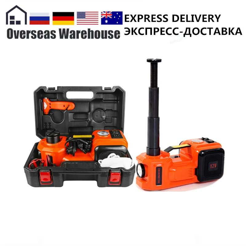 

Car Electric Hydraulic Jack Floor Lift Scissor Jacks Repair Tool 12V DC 5 Ton 11023lb For Auto Emergency Roadside Tire Change