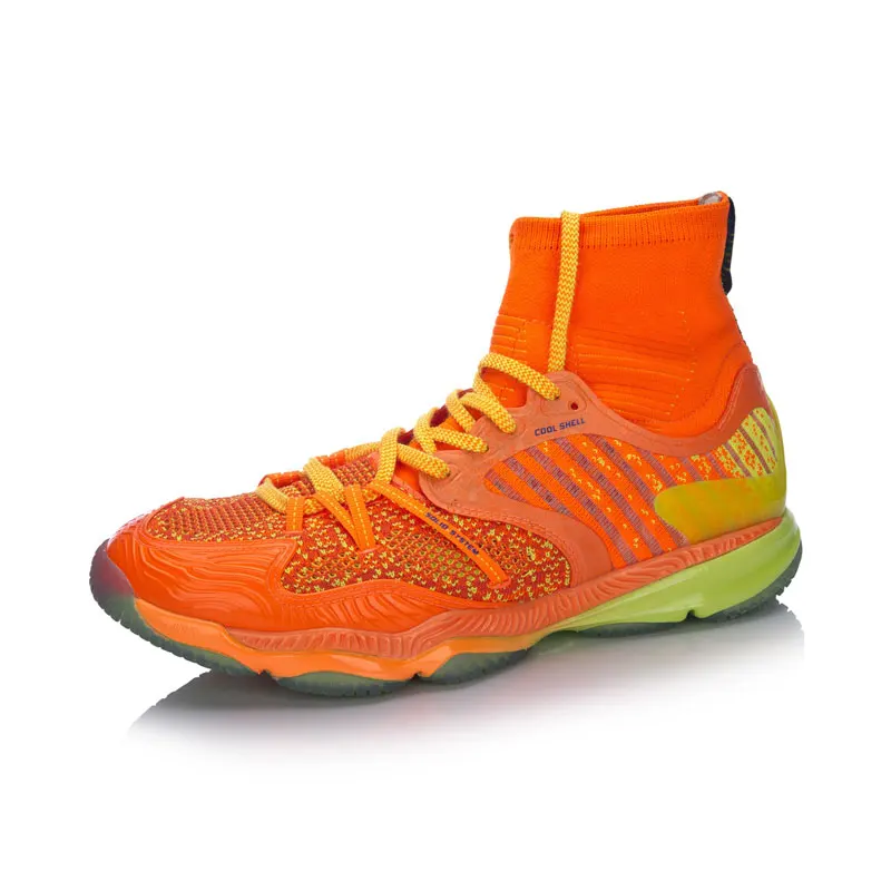 Li Ning Для мужчин Ranger Профессиональный Обувь для бадминтона с высокой Подушки Bounse +