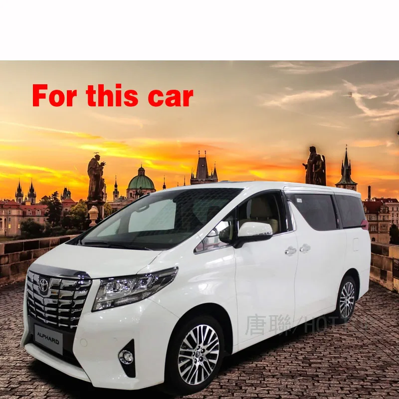 Задняя рамка номерного знака Накладка для Toyota Alphard автостайлинг