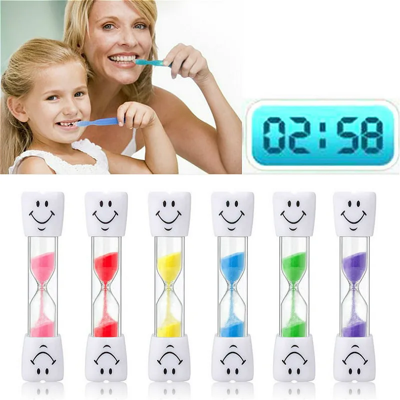 

Sand Clock 3 Minutes Smiling Face The Hourglass Decorative Household Items Kids Toothbrush Timer Sand Clock Gifts @5