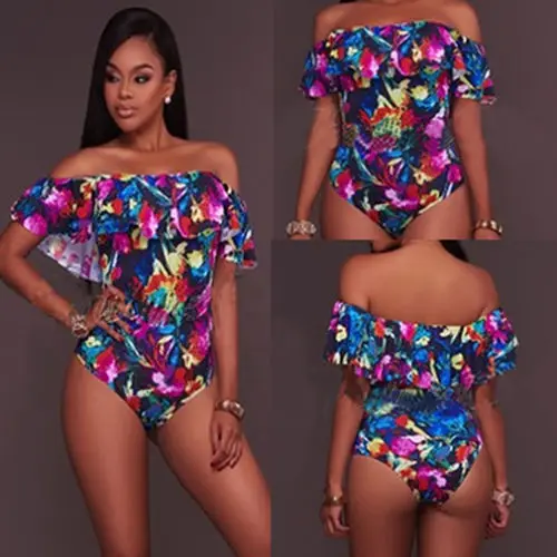 Women-One-Piece-Swimsuit-Beachwear-Swimwear-push-up-monokini-bikini-Bathing-Suit