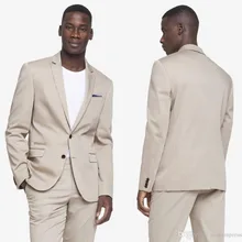 Мужские смокинги на двух пуговицах, 2 предмета, лучшие мужские свадебные официальные костюмы, пиджак+ брюки+ галстук