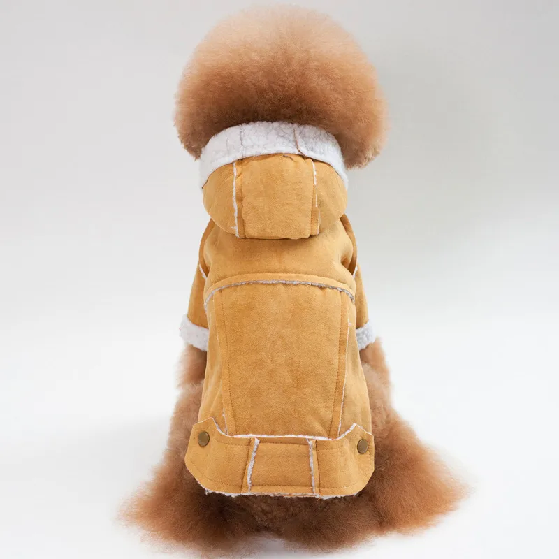 Hooded Winter Dog Jacket (2)