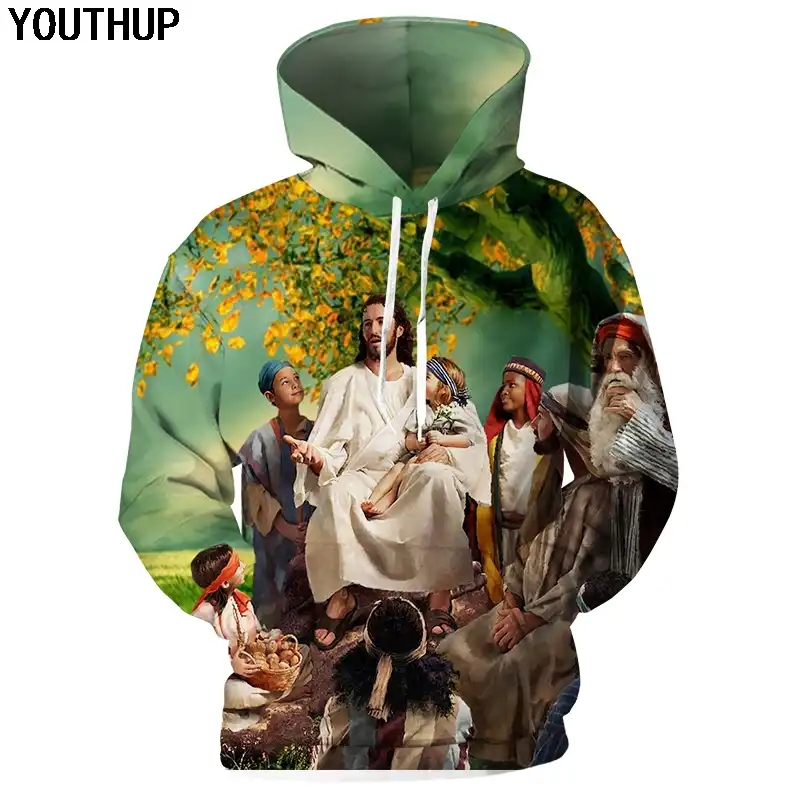 Jesus 3d hoodie Clearance