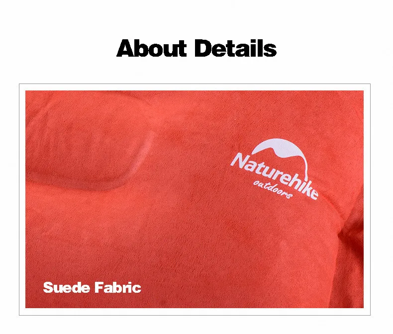 Naturehike подушка для кемпинга замши надувные воздушная подушка для шеи для путешествий портативный подушки для вождения путешествия долгое