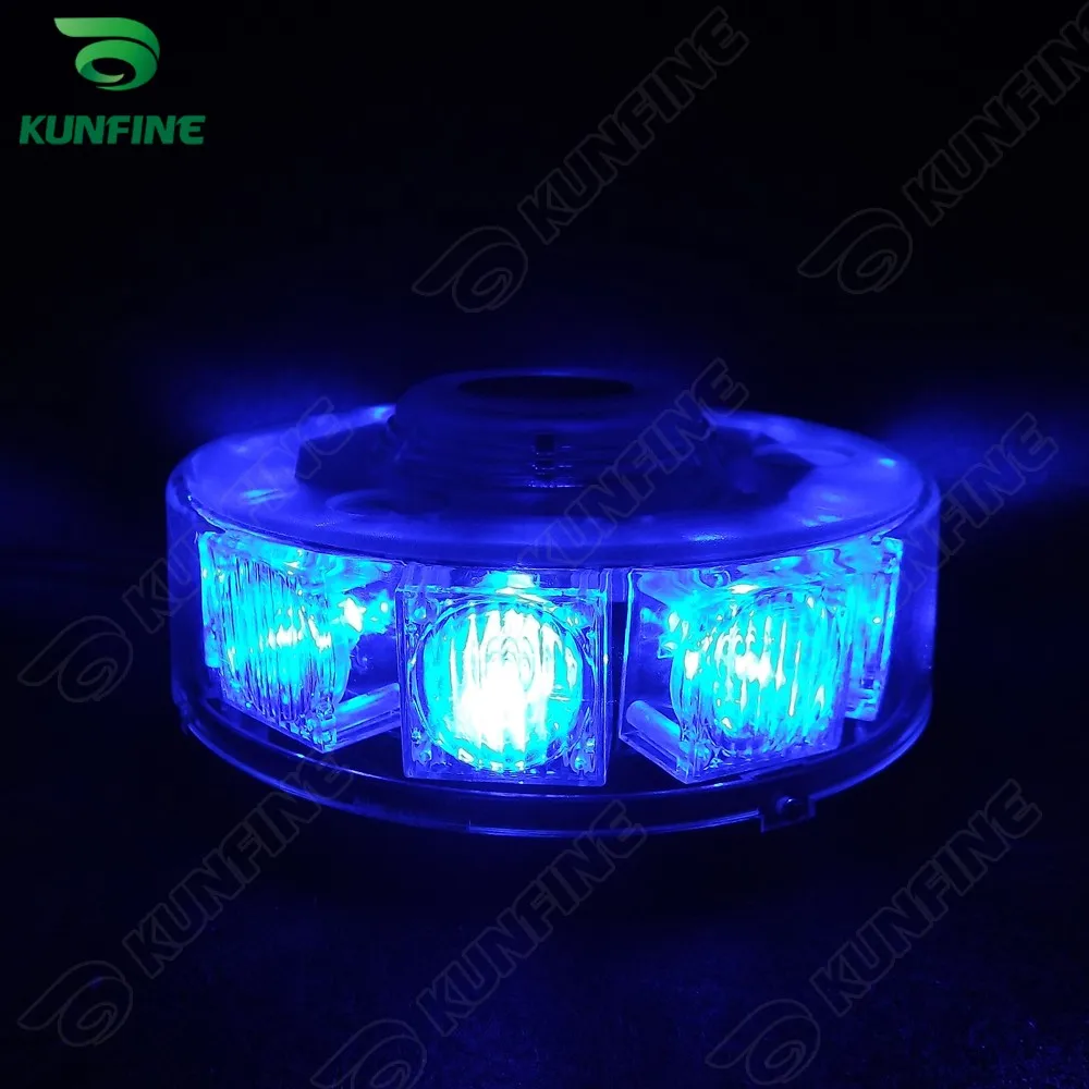 

Round LED Strobe Light with High Power LED with 8 Flash Patterns Include Magnet in the Light KF-L3017