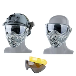 Airsoft Paintball Tactical Masks Men Women Outdoor Sports Hunting Military Mask Adjustable Full Face Shooting Cambat Masks Airsoft Paintball Tactical Masks Men Women Outdoor Sports Hunting Military Mask Adjustable Full Face Shooting Cambat Masks