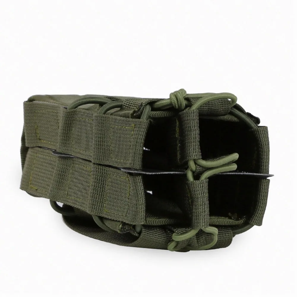 Тактическая Сумка MOLLE двухслойная сумка Mag M4/M16 для журналов страйкбол военный