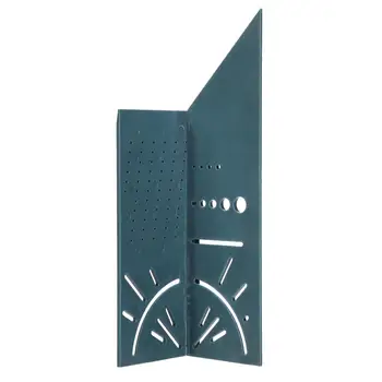 

Plastic 3D Angle Ruler Woodcraft Scriber T-type Multifunctional 90 Degree Ruler Angle Tools Rulers for Woodworking