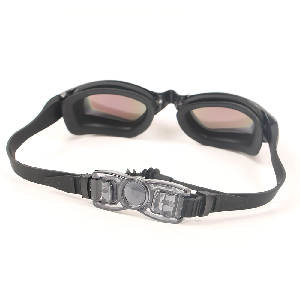 Goexplore Swimming Goggles Adult Clear Anti-Fog UV Protection Waterproof Swim Glasses With Earplugs Sport Eyewear Men Women