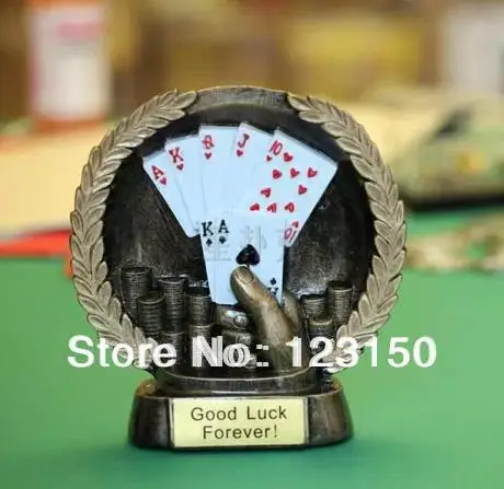 TA-034 Poker Hand, покерный трофей, покерные сувениры, наградной Кубок, Winner Souvenier