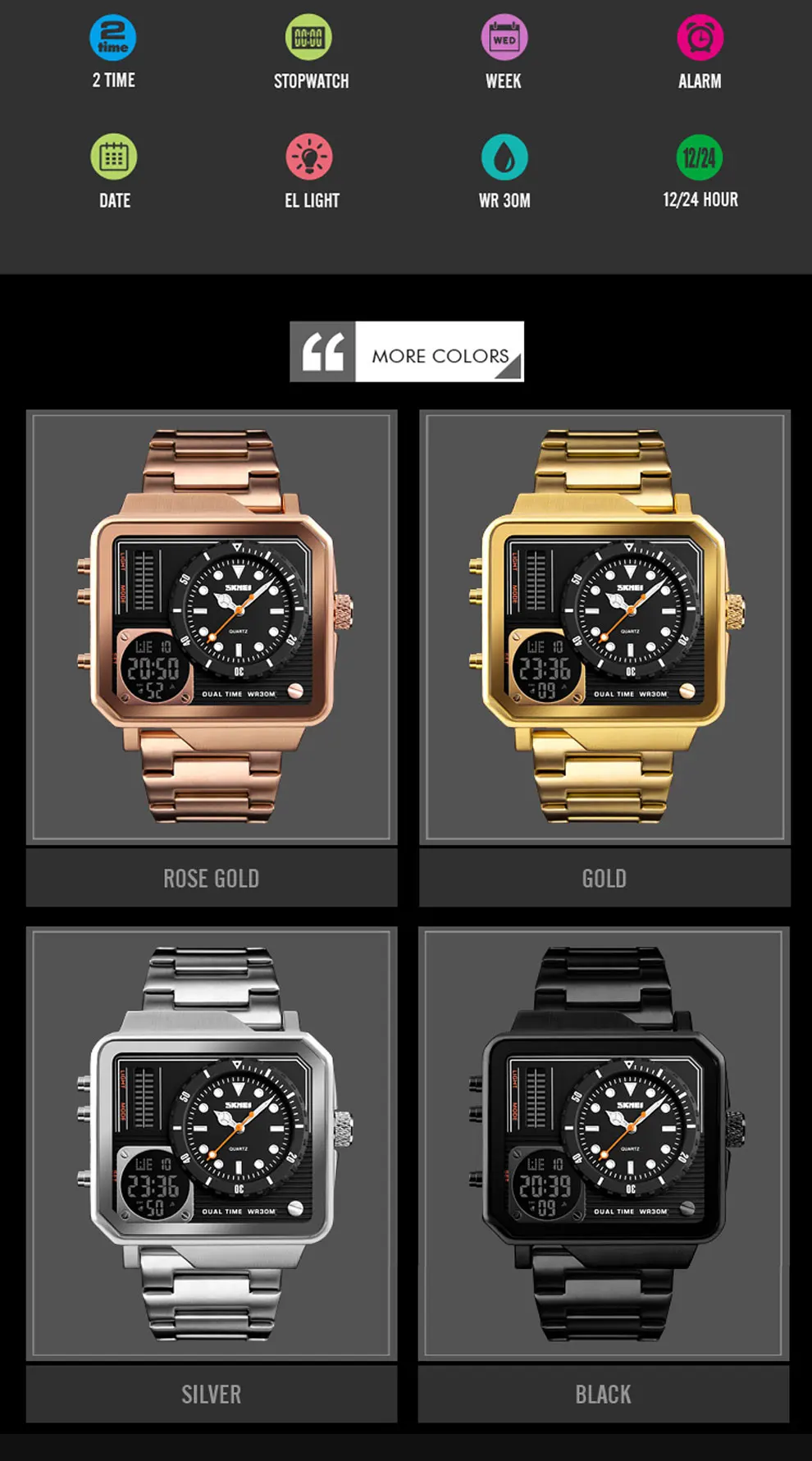 Quartz watches (3)